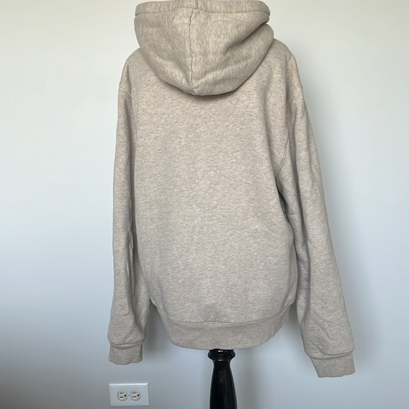 MEN’S Tommy Hilfiger beige fur lined zip up hoodie - Picture 3 of 11